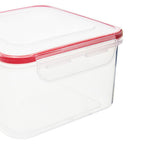 4 Piece Square Food Containers with Airtight Lids