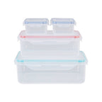 4 Piece Food Containers with Airtight Lids