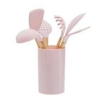 7 Piece Utensil Set in Pastel Pink