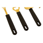 Five Piece Light Gold Kitchen Gadget Set