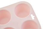 Pastel Pink 6 Cup Muffin Mould