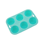 Pastel Green 6 Cup Muffin Mould