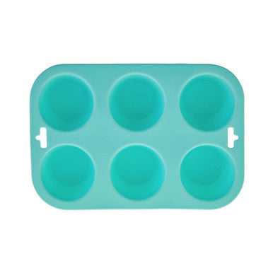 Pastel Green 6 Cup Muffin Mould