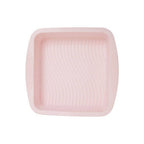 Pastel Pink Square Cake Mould