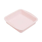 Pastel Pink Square Cake Mould