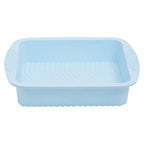 Pastel Blue Square Cake Mould