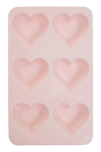 Pastel Pink Heart Shape Cake Mould