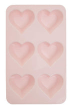 Pastel Pink Heart Shape Cake Mould