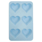 Pastel Blue Heart Shape Cake Mould
