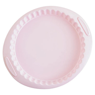 Pastel Pink Pie Or Flan Mould
