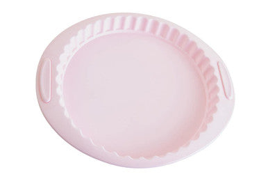 Pastel Pink Pie Or Flan Mould