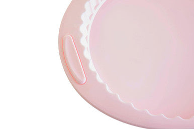 Pastel Pink Pie Or Flan Mould