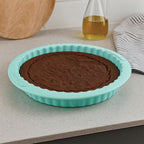 Pastel Green Pie Or Flan Mould