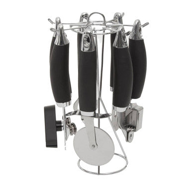Five Piece Kitchen Gadget Set with Stand