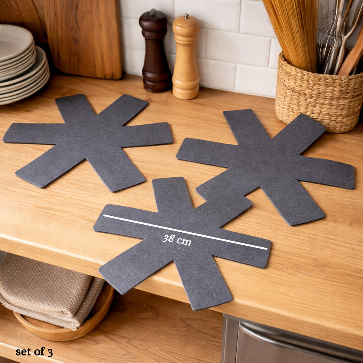Set of Three Pan Protectors