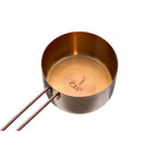 Rose Gold Finish Set of 4 Measuring Cups