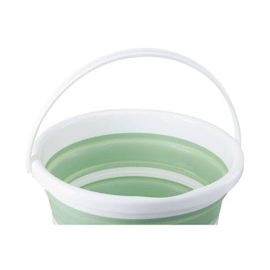 Green White Collapsible Bucket