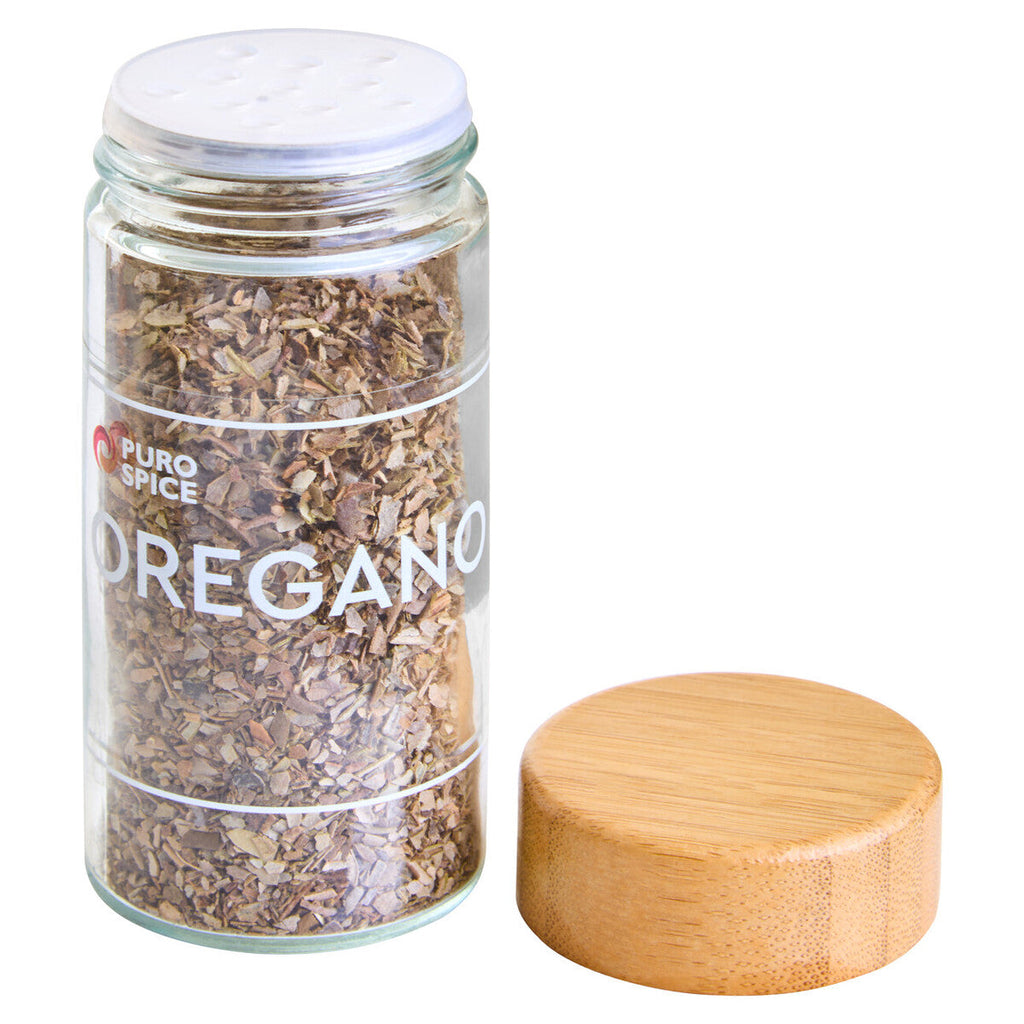 Bamboo Revolving Spice Rack with 16 Jars