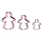 Gingerbread Lady 3 Piece Cutter Set