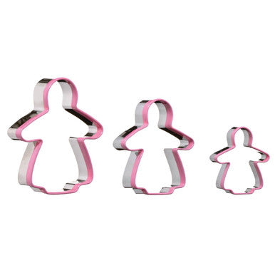 Gingerbread Lady 3 Piece Cutter Set