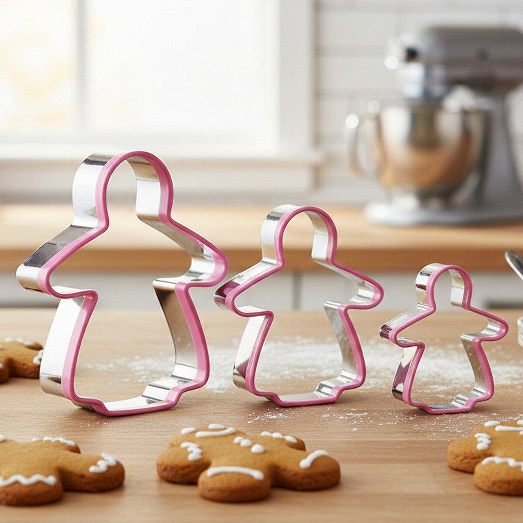 Gingerbread Lady 3 Piece Cutter Set