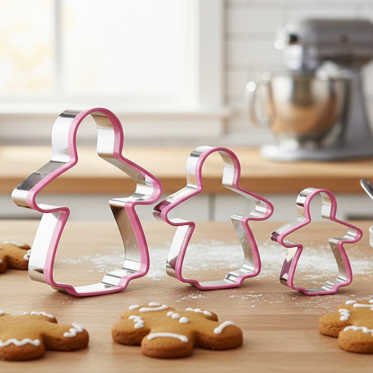 Gingerbread Lady 3 Piece Cutter Set