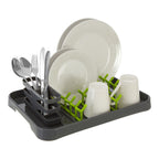 Grey and Lime Green Dish Drainer