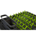 Grey and Lime Green Dish Drainer