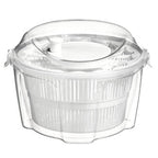 Clear and White Salad Spinner