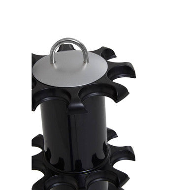 2 Tier Black Spice Rack