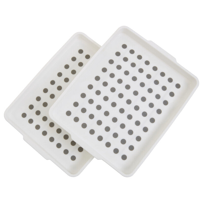 Set of 2 Foldable Cabinet Organisers