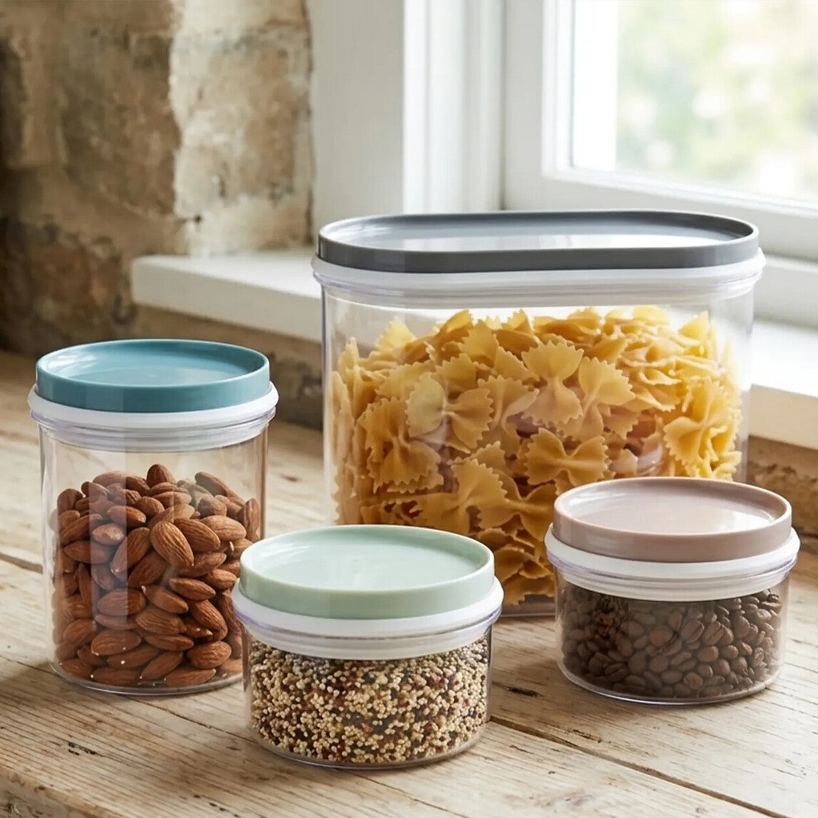 4 Piece Storage Container Set