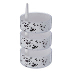 3 Piece Speckled Rotary Storage Set