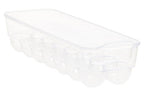Clear Plastic 14 Egg Storage Tray with Lid