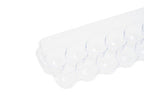 Clear Plastic 14 Egg Storage Tray with Lid