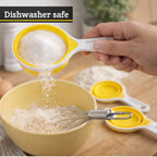 Yellow Collapsible Silicone Measuring Cups