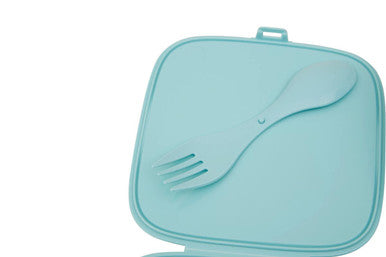 4 Compartments Mint Green Lunch Box