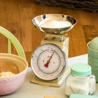 5Kg Cream Retro Kitchen Scale