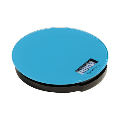 Blue Glass Kitchen Scale - 2kg