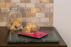 Hot Pink Glass Kitchen Scale | Zing