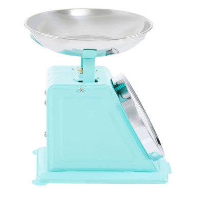 3Kg Pastel Green Retro Kitchen Scale | Olivier