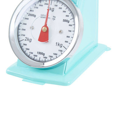 3Kg Pastel Green Retro Kitchen Scale | Olivier