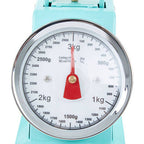 3Kg Pastel Green Retro Kitchen Scale | Olivier
