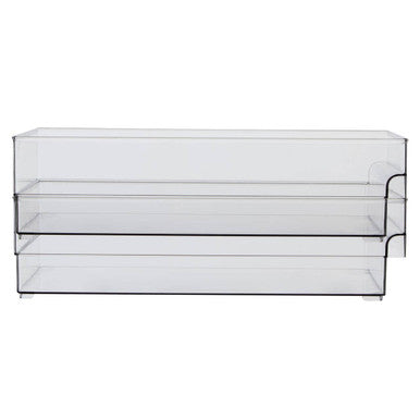 Large Set of Two Fridge Storage Trays