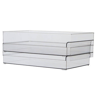 Large Set of Two Fridge Storage Trays