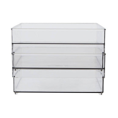 Large Set of Two Fridge Storage Trays