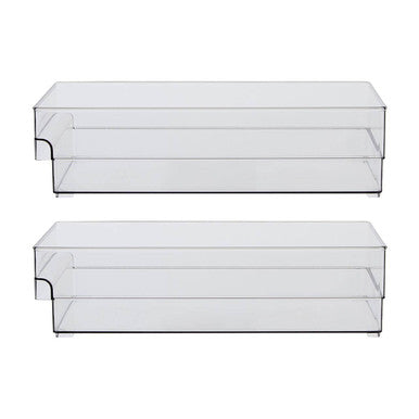 Large Set of Two Fridge Storage Trays