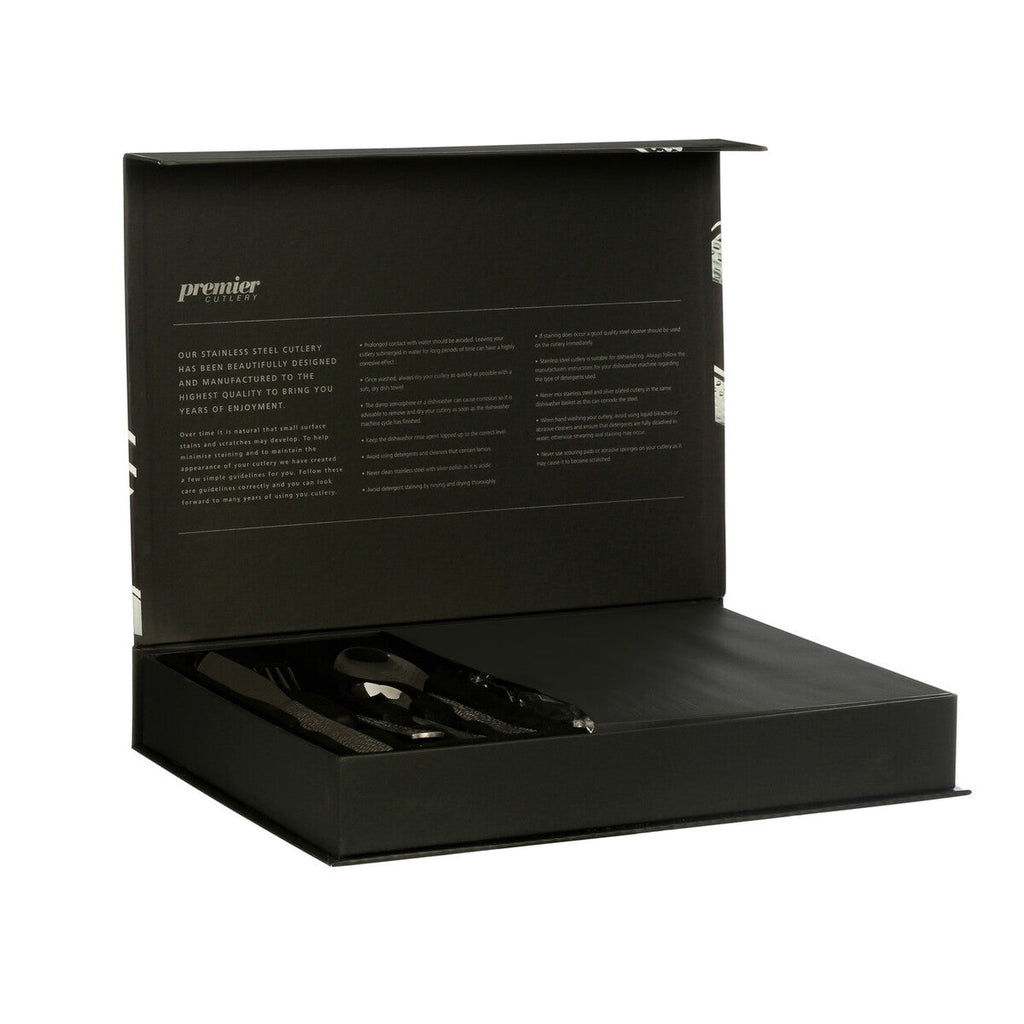 Hammered 24 Piece Cutlery Set