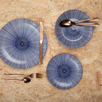 Lustra 16 Piece Rose Gold Cutlery Set