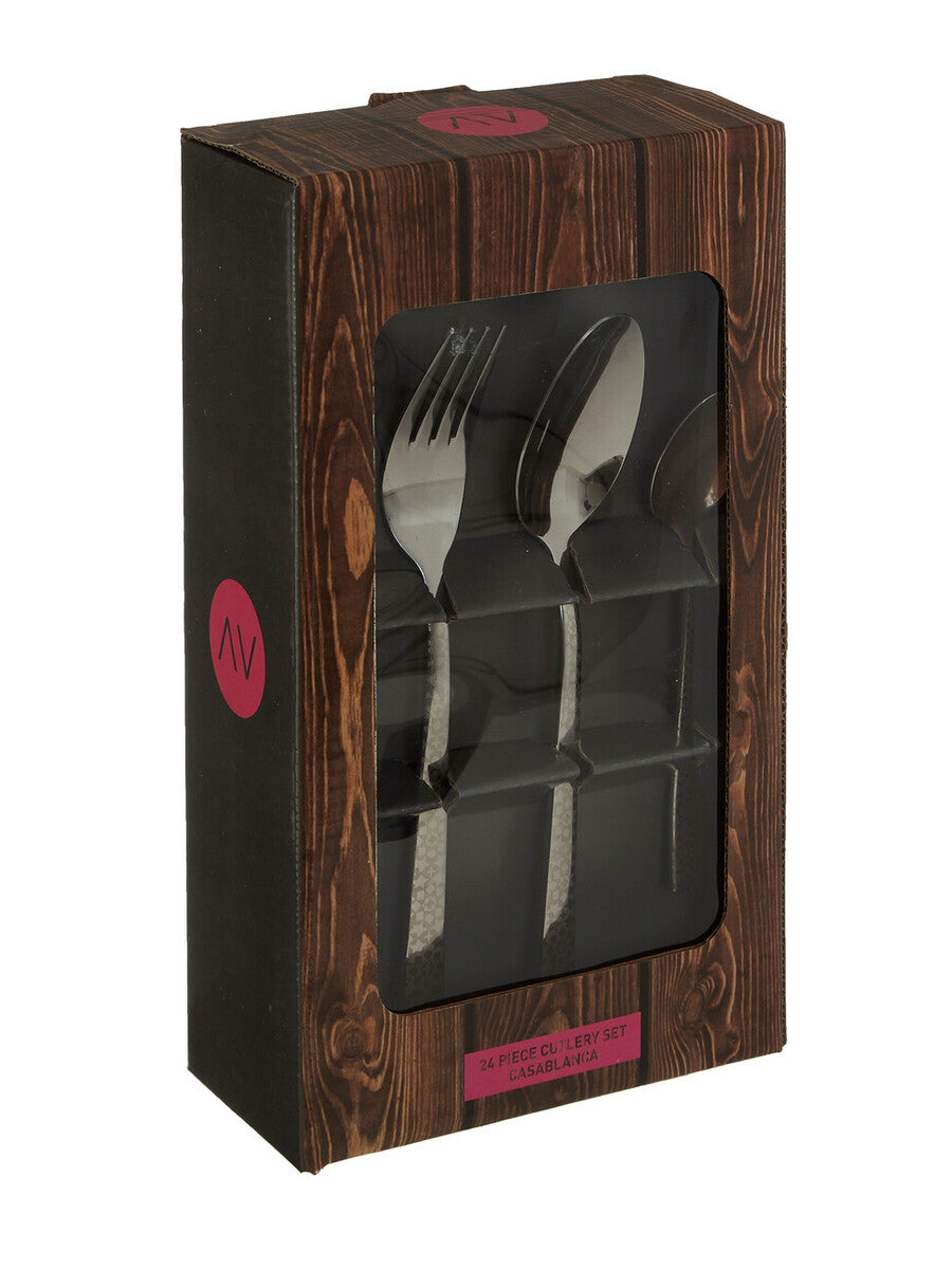 Casablanca 24 Piece Cutlery Set